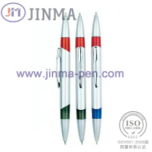   The Promotion  Plastic  2 in 1 Ball Pen Jm-M024